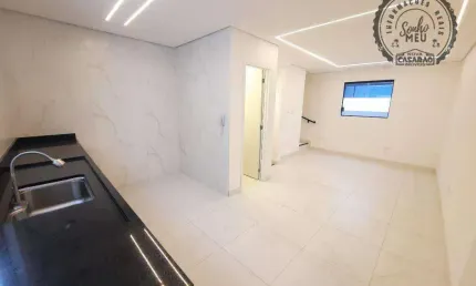 Casa em condomínio fechado com 2 quartos à venda na Rua Xixova, Canto do Forte, Praia Grande