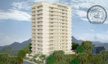 Apartamento com 2 quartos à venda na Rua Nicarágua, Guilhermina, Praia Grande