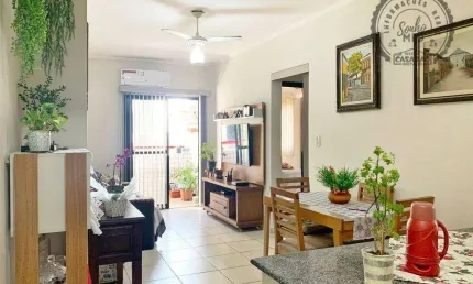 Apartamento com 2 dormitórios à venda, 70 m² por R$ 430.000,00 - Vila Guilhermina - Praia Grande/SP