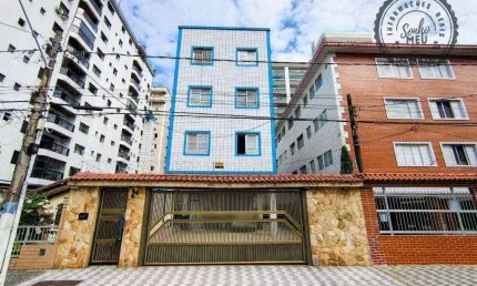 Apartamento com 1 quarto à venda na Rua Nicarágua, Guilhermina, Praia Grande