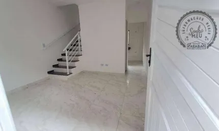 Casa em condomínio fechado com 2 quartos à venda na Rua Caxambu, Jardim Imperador, Praia Grande