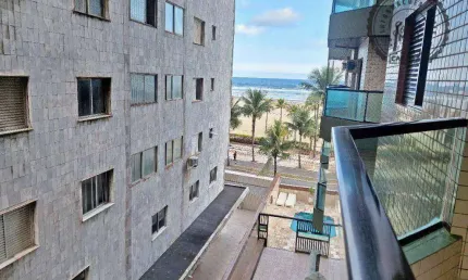 Apartamento com 2 dormitórios à venda, 100 m² por R$ 450.000,00 - Aviação - Praia Grande/SP