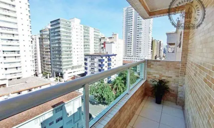 Apartamento com 2 quartos à venda na Avenida Marechal Hermes, Canto do Forte, Praia Grande