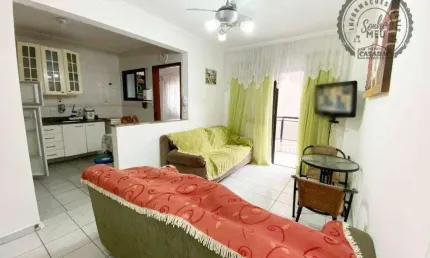 Apartamento com 1 quarto à venda na Rua Copacabana, Guilhermina, Praia Grande