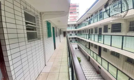Apartamento com 1 quarto para alugar na Avenida Presidente Costa e Silva, Boqueirão, Praia Grande