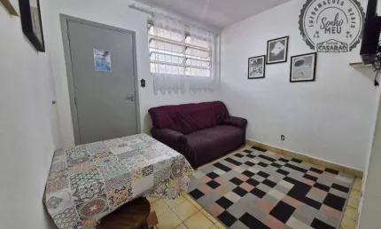 Apartamento com 1 dormitório para alugar, 35 m² por R$ 1.500,00/mês - Boqueirão - Praia Grande/SP