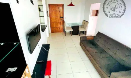 Apartamento com 1 dormitório à venda, 43 m² por R$ 320.000,00 - Mirim - Praia Grande/SP