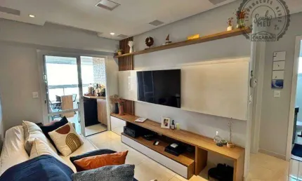 Apartamento com 2 quartos à venda na Rua Carlos Martiniano de Andrade Bitencourt, Aviação, Praia Grande
