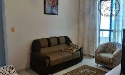 Apartamento com 1 quarto à venda na Rua Rui Barbosa, Canto do Forte, Praia Grande