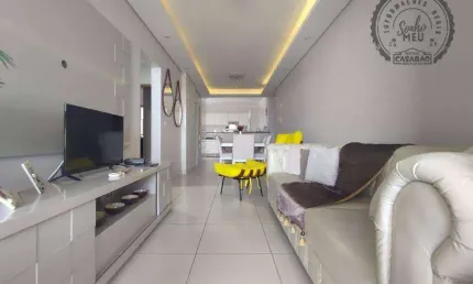 Apartamento com 3 dormitórios à venda, 125 m² por r$ 920.000,00 - aviação - praia grande/sp