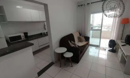Apartamento com 1 quarto à venda na Rua Martin Afonso de Souza, Aviação, Praia Grande