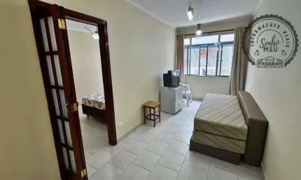 Apartamento com 1 dormitório à venda, 42 m² por R$ 225.000,00 - Canto do Forte - Praia Grande/SP