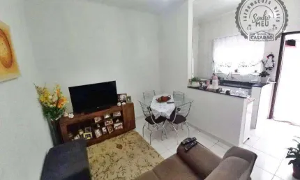 Casa em condomínio fechado com 2 quartos à venda na Rua Cidade de Santos, Boqueirão, Praia Grande