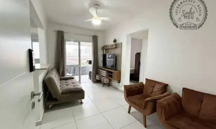 Apartamento com 1 quarto à venda na Rua México, Guilhermina, Praia Grande