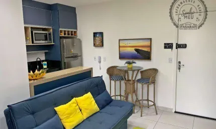Apartamento com 1 quarto à venda na Rua Olavo Bilac, Vila Assunção, Praia Grande