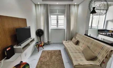 Apartamento com 1 quarto à venda na Avenida Brasil, Boqueirão, Praia Grande