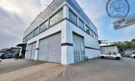 Ponto comercial com 2 salas para alugar na Avenida Diamantino Cruz Ferreira Mourão, Jardim Imperador, Praia Grande