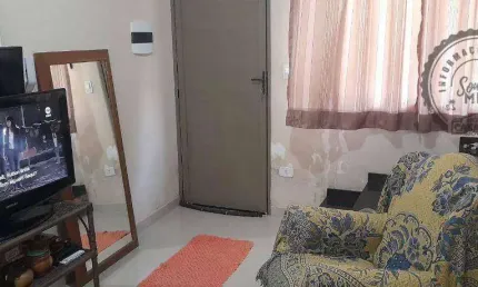 Casa em condomínio fechado com 2 quartos à venda na Rua Santa Bárbara, Vila Caiçara, Praia Grande