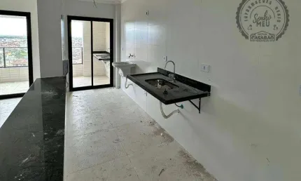 Apartamento com 2 quartos à venda na Rua Professora Maria José Baroni F. da Silva, Balneário Maracanã, Praia Grande