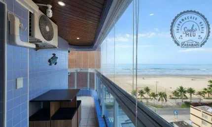 Apartamento com 2 quartos à venda na Rua Carlos Martiniano de Andrade Bitencourt, Aviação, Praia Grande