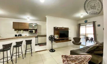Apartamento com 2 quartos à venda na Rua Argentina, Guilhermina, Praia Grande