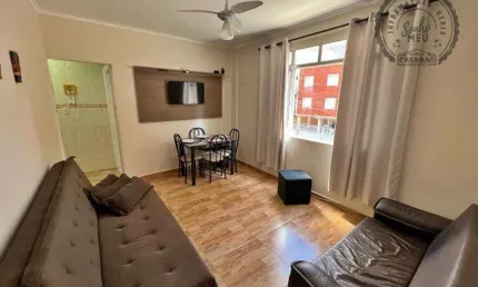 Apartamento com 1 quarto à venda na Rua Joaquim Teixeira de Carvalho, Canto do Forte, Praia Grande