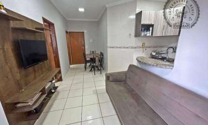 Apartamento com 1 quarto à venda na Rua Campinas, Boqueirão, Praia Grande