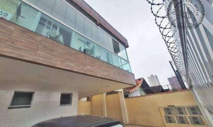Casa em condomínio fechado com 3 quartos à venda na Avenida Anita Barrella, Balneário Maracanã, Praia Grande
