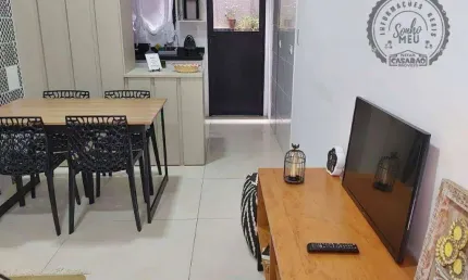 Casa em condomínio fechado com 2 quartos à venda na Avenida Professor Daijiro Matsuda, Balneário Maracanã, Praia Grande