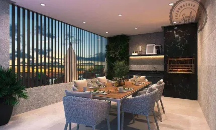 Apartamento com 2 quartos à venda na Rua Xixova, Canto do Forte, Praia Grande