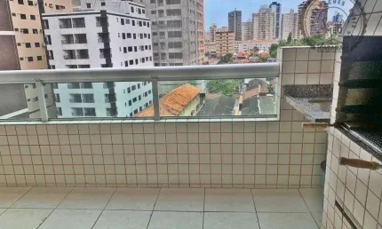 Apartamento com 2 quartos à venda na Rua Martin Afonso de Souza, Aviação, Praia Grande