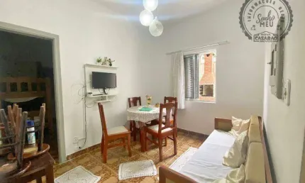 Apartamento com 1 quarto à venda na Avenida Marechal Maurício José Cardoso, Canto do Forte, Praia Grande