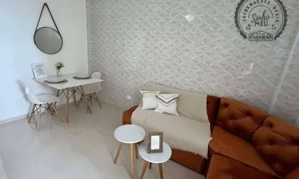 Apartamento com 1 quarto à venda na Rua Nicarágua, Guilhermina, Praia Grande