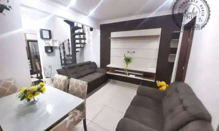 Casa comercial com 1 sala para alugar na Avenida Guadalajara, Guilhermina, Praia Grande