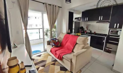 Apartamento com 1 quarto à venda na Rua Olavo Bilac, Vila Assunção, Praia Grande