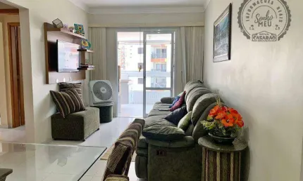Apartamento com 2 quartos à venda na Rua Leblon, Guilhermina, Praia Grande