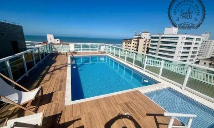 Apartamento com 1 quarto à venda na Rua Balneário Camburiu, Aviação, Praia Grande