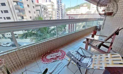 Apartamento com 2 quartos à venda na Avenida Costa Machado, Canto do Forte, Praia Grande