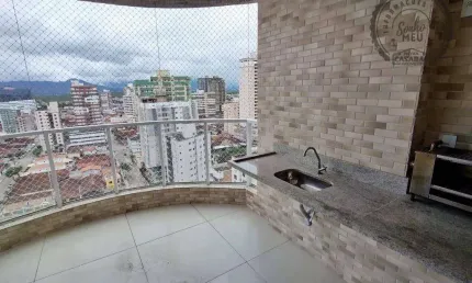 Apartamento com 2 quartos à venda na Rua Guatemala, Guilhermina, Praia Grande