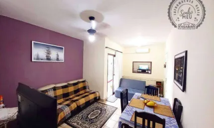 Apartamento com 1 quarto à venda na Rua México, Guilhermina, Praia Grande