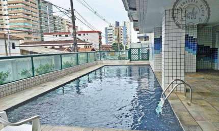 Apartamento com 1 quarto para alugar na Rua Venezuela, Guilhermina, Praia Grande