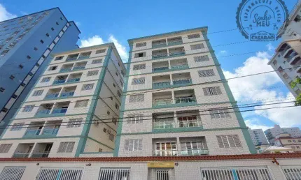 Apartamento com 1 quarto à venda na Avenida Marechal Maurício José Cardoso, Canto do Forte, Praia Grande