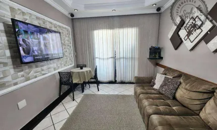 Apartamento com 1 quarto à venda na Rua Tijuca, Guilhermina, Praia Grande