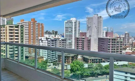 Apartamento com 2 dormitórios à venda, 85 m² por R$ 700.000,00 - Canto do Forte - Praia Grande/SP