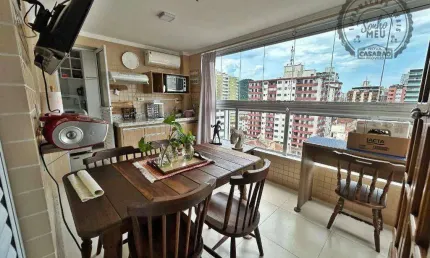 Apartamento com 3 quartos à venda na Rua Rui Barbosa, Canto do Forte, Praia Grande