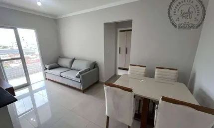 Apartamento com 1 quarto à venda na Rua Vinte e Seis de Janeiro, Vila Mirim, Praia Grande