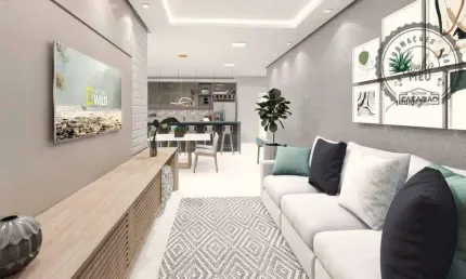 Apartamento com 2 quartos à venda na Rua Comendador Otto Carlos Golanda, Cidade Ocian, Praia Grande