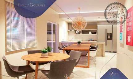Apartamento com 2 quartos à venda na Rua Botafogo, Guilhermina, Praia Grande