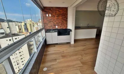 Apartamento com 1 quarto à venda na Rua Itapoan, Guilhermina, Praia Grande