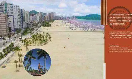 Apartamento com 2 quartos à venda na Avenida Presidente Kennedy, Guilhermina, Praia Grande